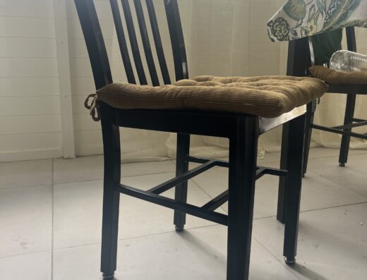 lot de 4 chaises métal