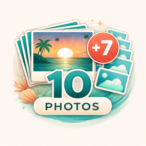 10 photos sur votre annonce caraibes