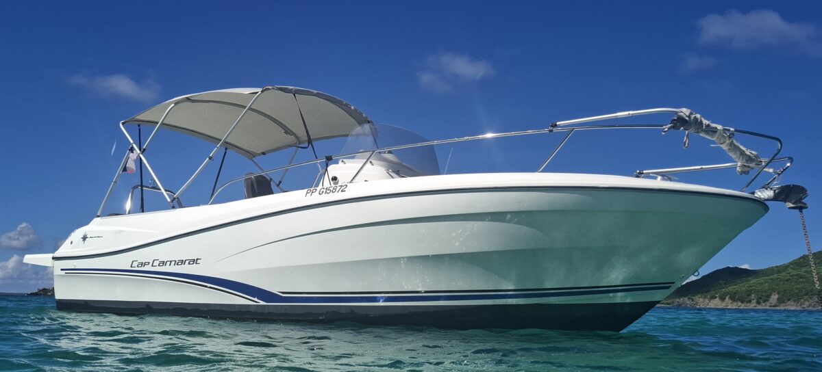 Excursion en bateau avec capitaine sur St Martin et Anguilla
